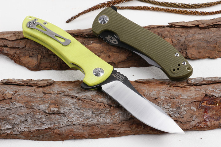 ZT0920 Zero Tolerance  two colors fast opening bearing folding knife UD405157
